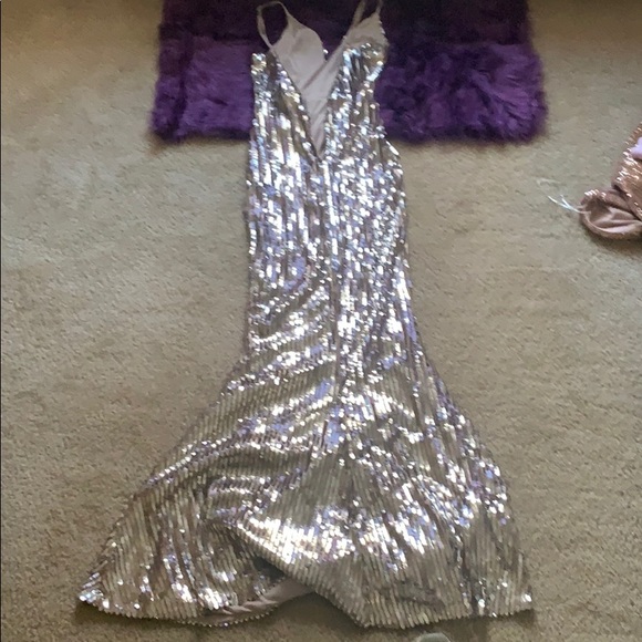 sequin prom gown - Picture 4 of 4